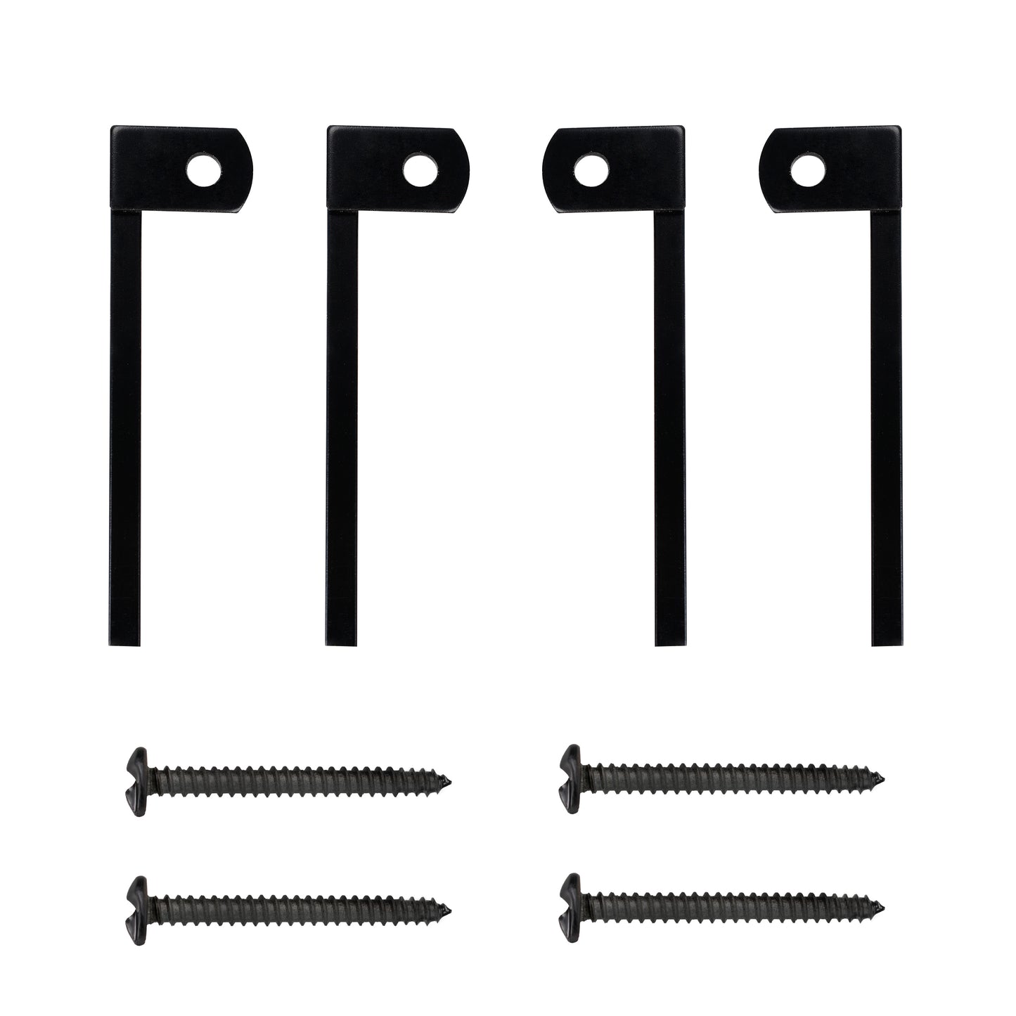Flush-Mount Window Bar Brackets (4-Pack)
