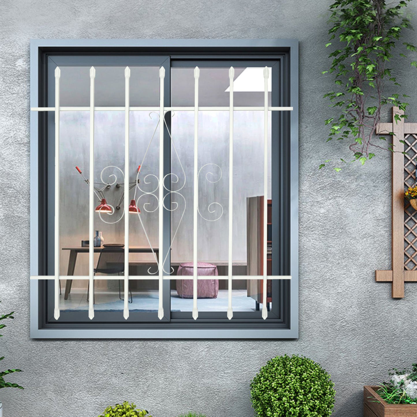 Spear Point Window Bar Guard 36" x 36"