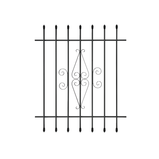 Spear Point Window Bar Guard 36" x 42"