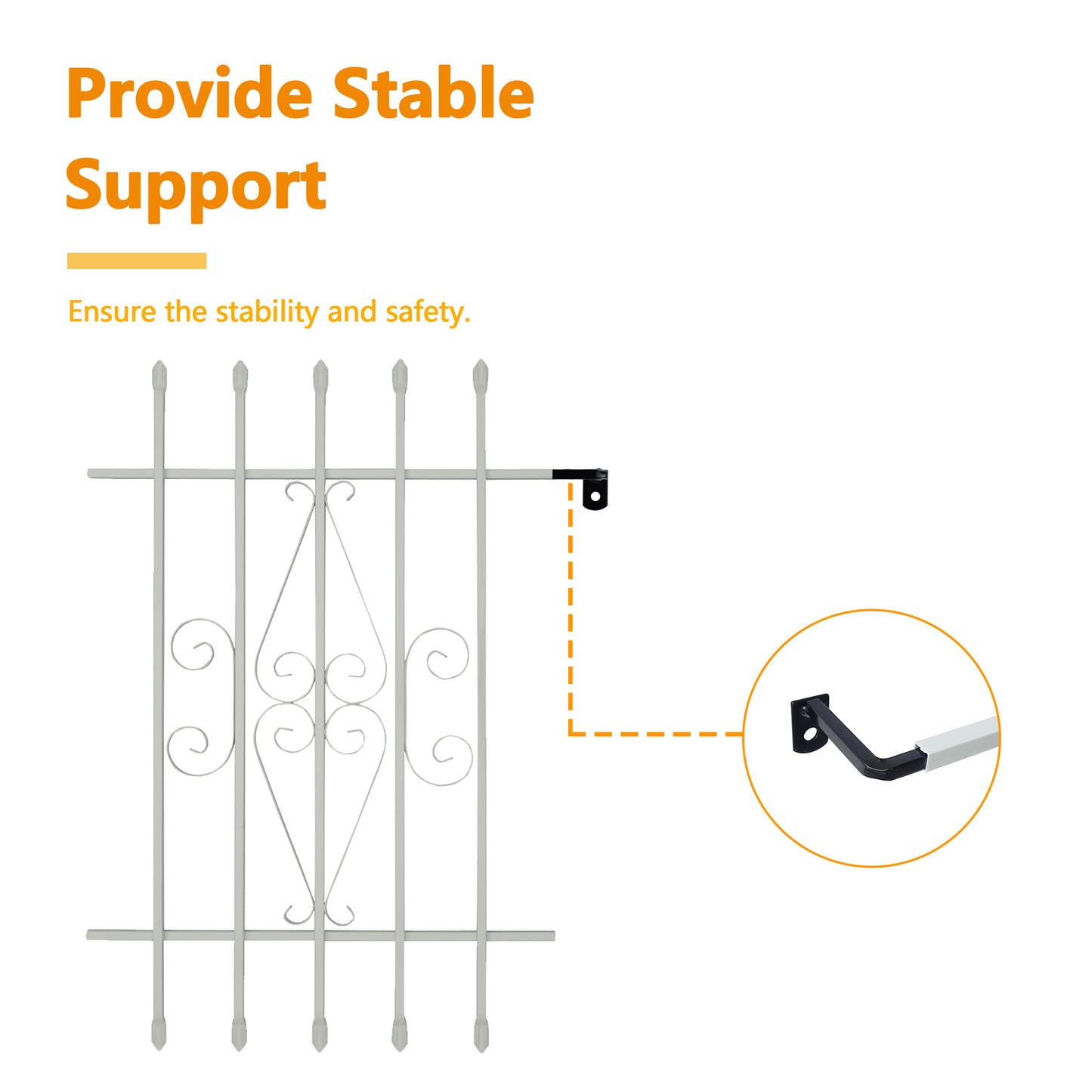 3 in. Projection Brackets (4-Pack)