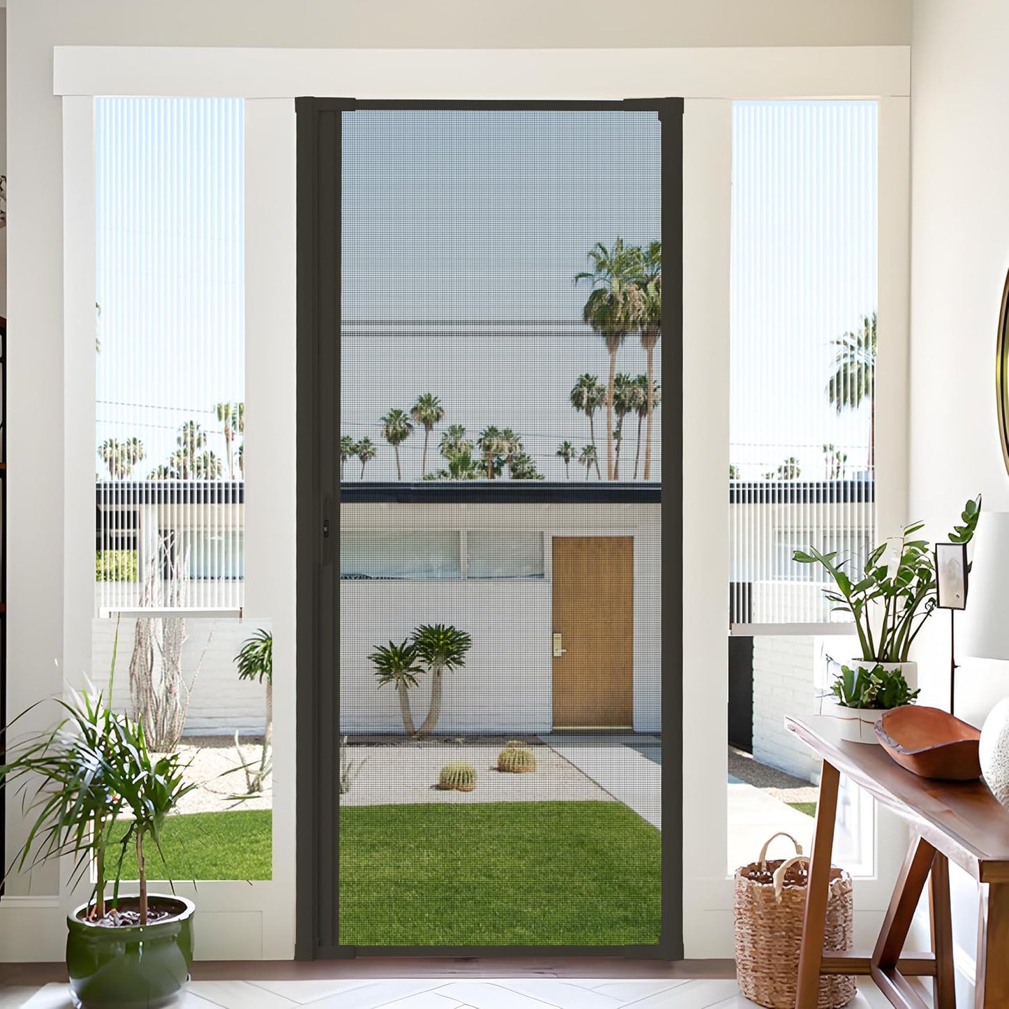 Retractable Screen Door Retractable Screen Doors for Single Door (36 X 80)