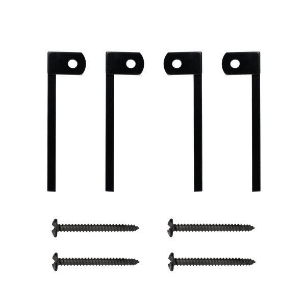 Flush-Mount Window Bar Brackets