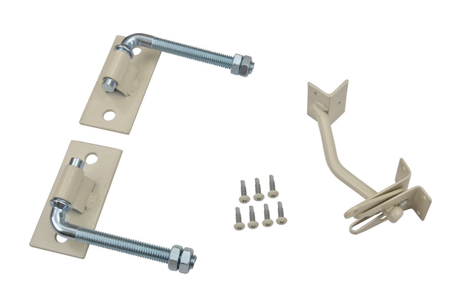 Steel Flat Wall Fence Gate Hardware Kit