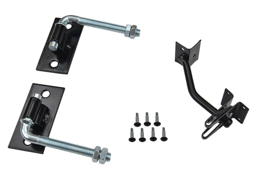 Steel Flat Wall Fence Gate Hardware Kit