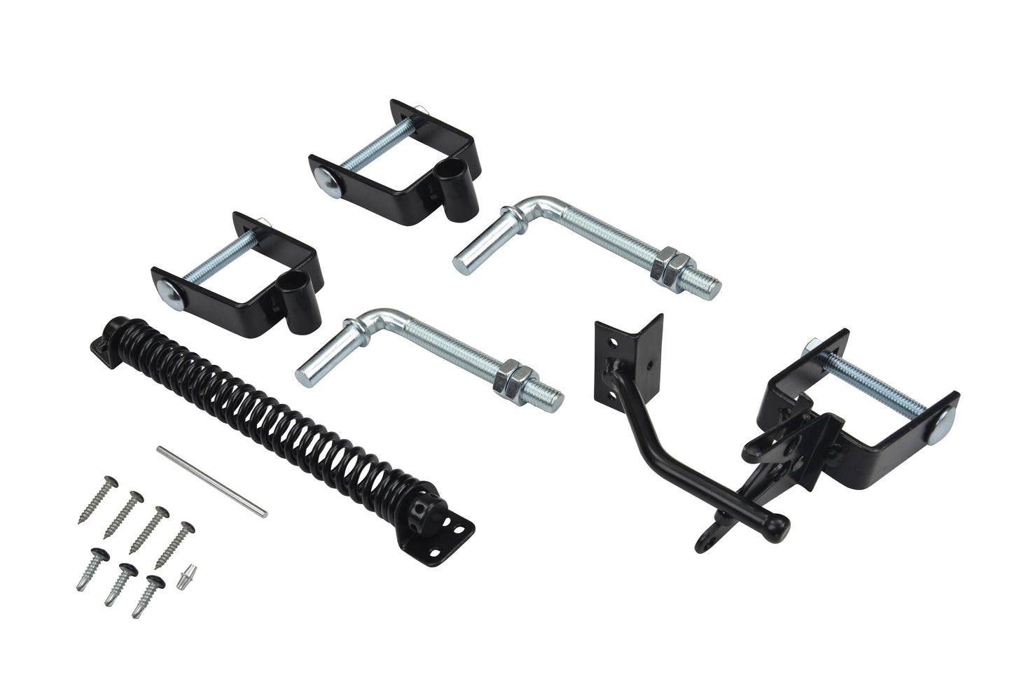 Steel Deluxe Fence Gate Hardware Kit