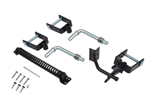Steel Deluxe Fence Gate Hardware Kit
