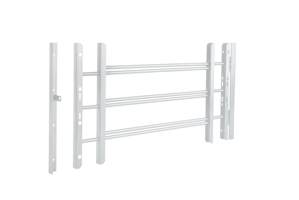 Hinged 3-Bar Window Guard