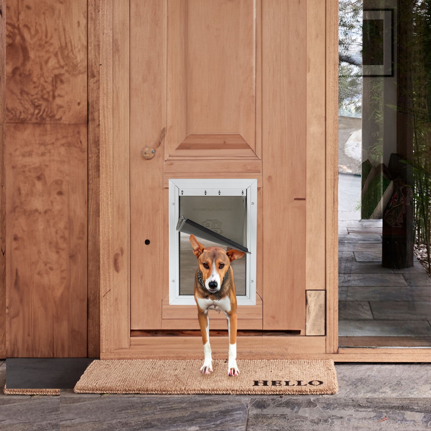 Freedom Aluminum Dog and Cat Door - Durable Frame