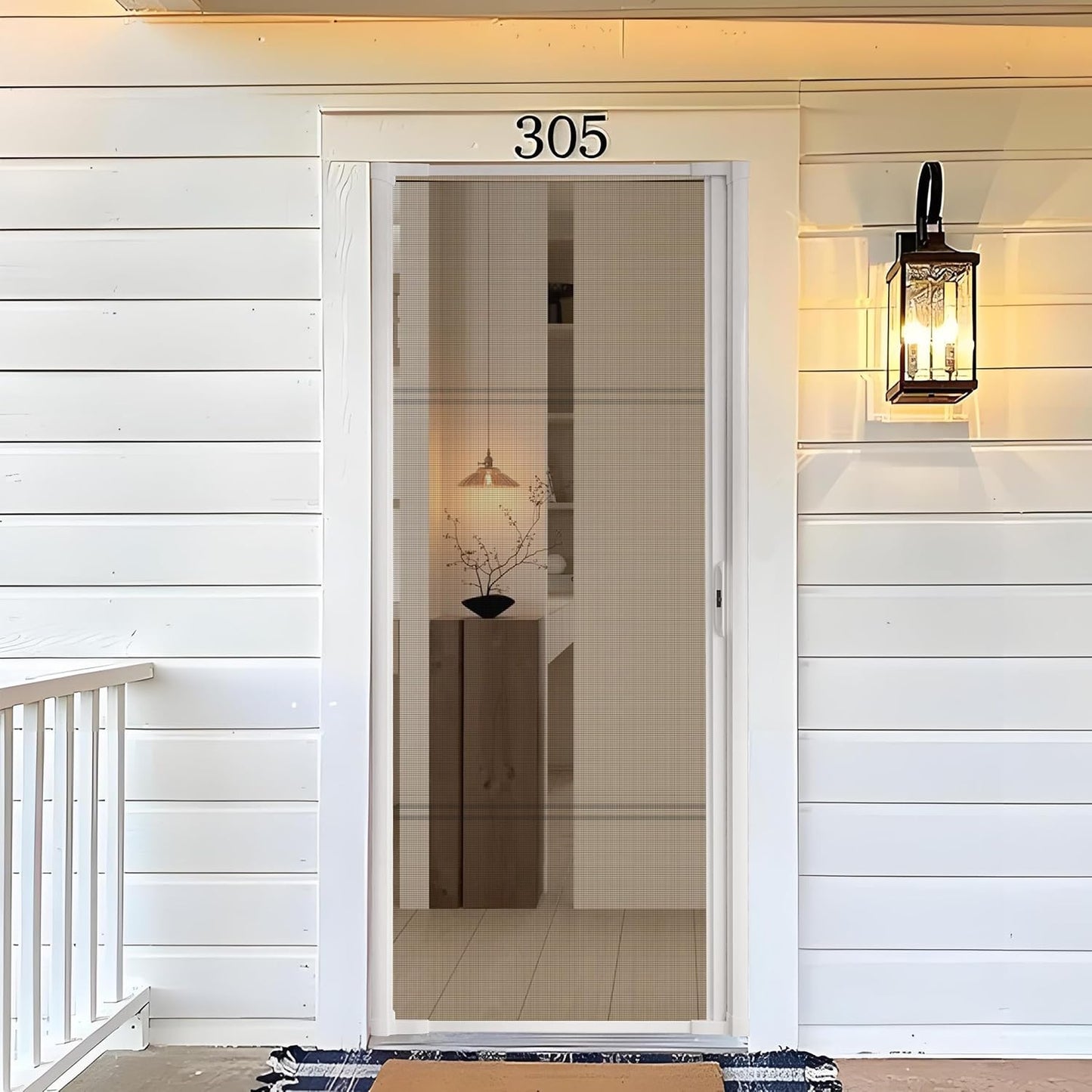 Retractable Screen Door Retractable Screen Doors for Single Door (36 X 80)
