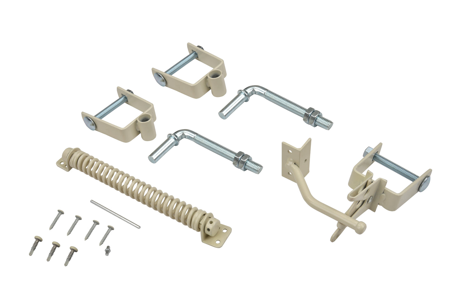 Steel Deluxe Fence Gate Hardware Kit