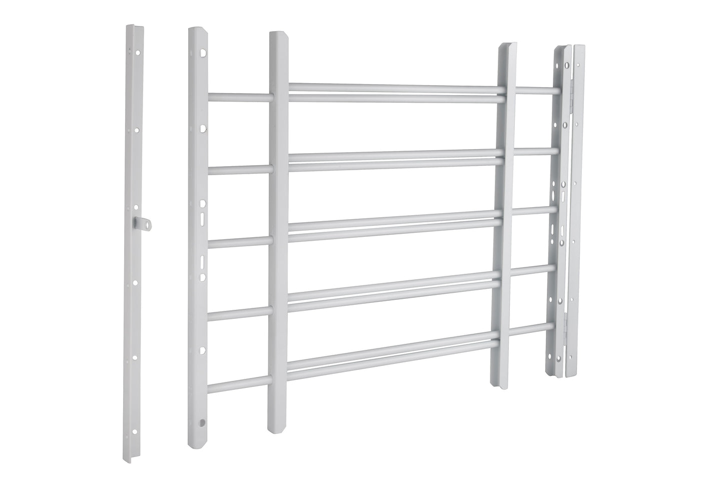 Hinged 5-Bar Window Guard