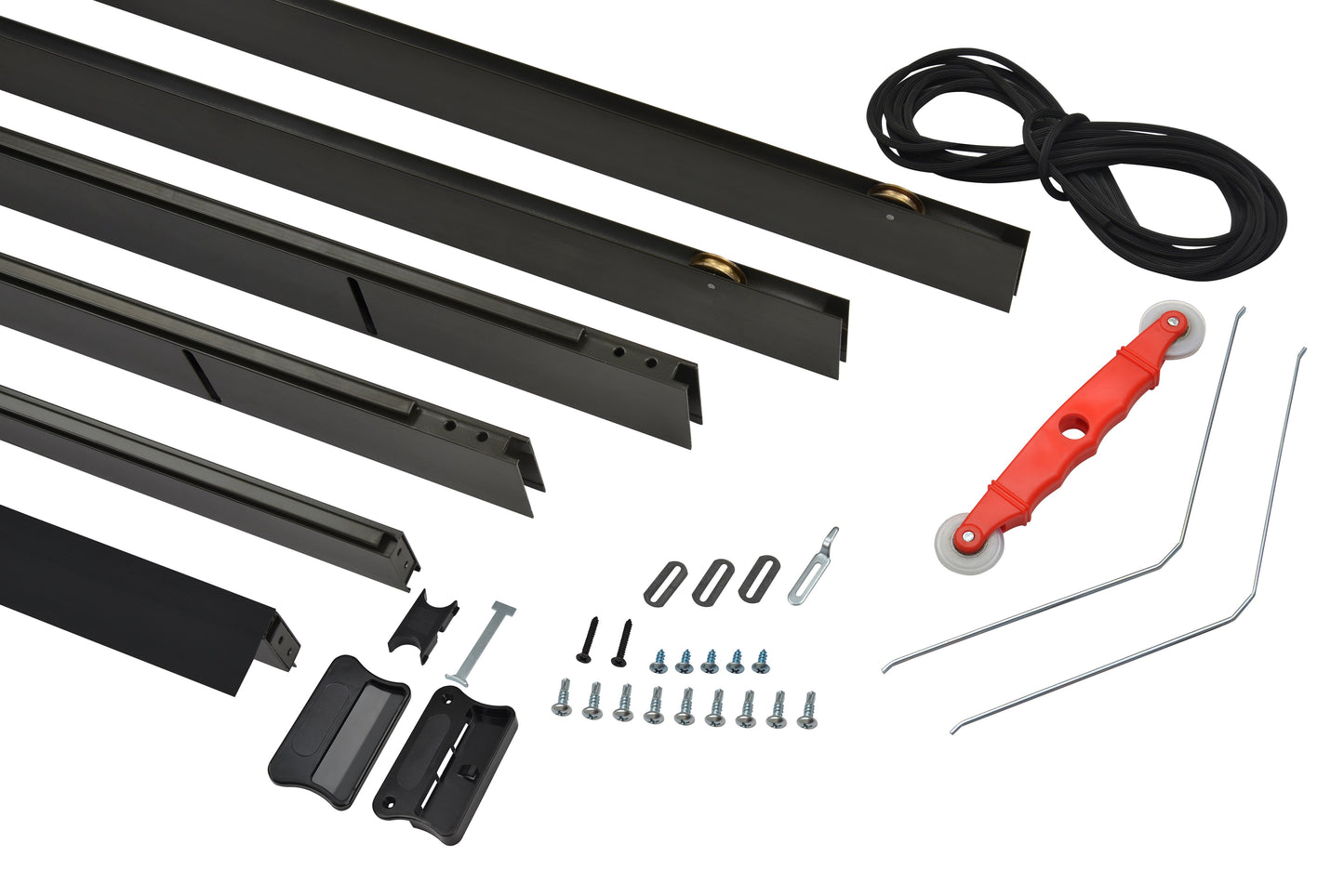 K.D. Standard Aluminum Sliding Patio Screen Door Kit  1-7/8" Frame